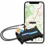 GPS seklys KSIX Yukatrack easyWire – universalus GPS seklys, juodas, 63 g, 92,5×57,6 mm