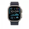 Apple 49mm Navy Ocean Band prailginimas natūralaus titano apdaila