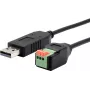 USB į RS-485 serijinis kabelis Exsys EX-13009 1,0 m, FTDI lustas