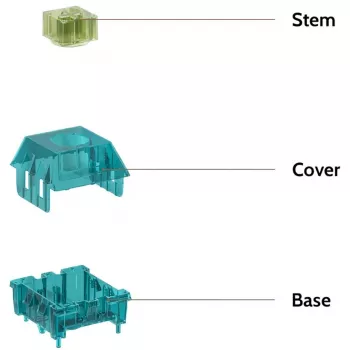 Dėklas Switch Storage Box mėlynai-žalias, Summer