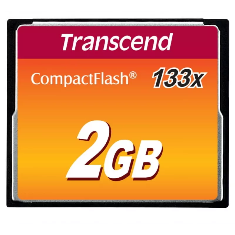 Flash atminties kortelė Transcend 2GB CompactFlash 133x TS2GCF133