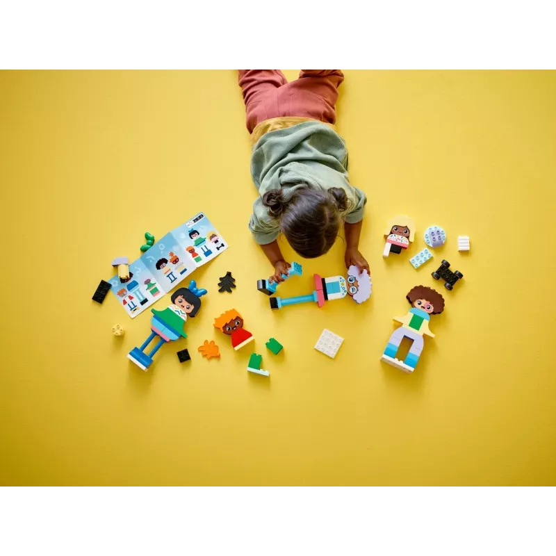 Konstruktorius LEGO DUPLO 10423 statomų figūrėlių rinkinys, 71 detalė, nuo 3 metų, figūrėlių aukštis 260 mm