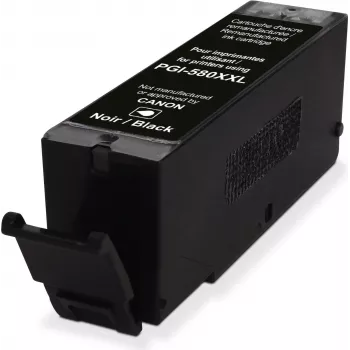 Kasetė Freecolor Canon PGI-580XXL juoda perdirbta