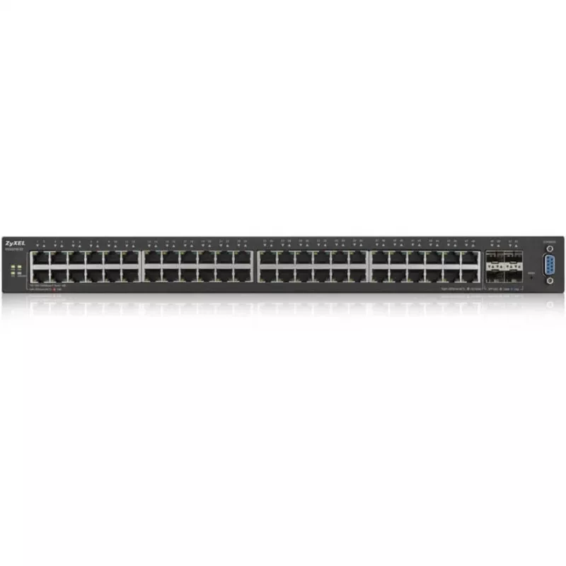 Zyxel XGS2210-52 valdomas L2 Gigabit Ethernet jungiklis (10/100/1000) 1U juodas