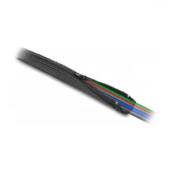 DeLOCK Pintas rankovės apsauginis vamzdelis 3 m x 50 mm juodas, karščiui atsparus