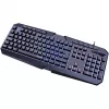 Klaviatūra SPEEDLINK LUDICIUM Gaming USB QWERTZ vokiška juoda