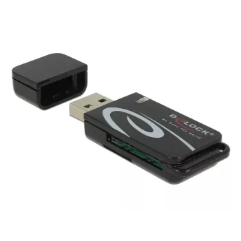 Card Reader DeLOCK Mini USB 2.0 su SD ir Micro SD lizdu