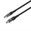 Laidas USB-C/USB-C su vaizdo perdavimu, PD, 2m, USB 2.0, 100W | FIXDD-CC2-BK