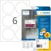 Lipnūs etiketės spausdintuvui HERMA Signs A4 Ø 85 mm