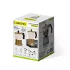 Aliumininis kavinukas Maestro MR-1657-3-BEIGE – 3 puodelių espreso virimo aparatas, smėlio spalvos