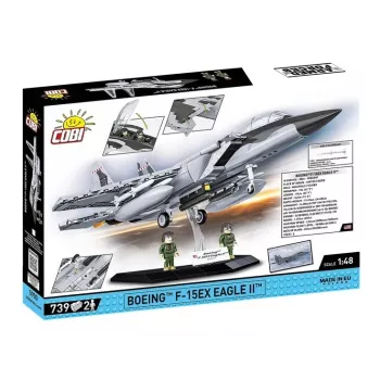 Cobi Konstruktorius Boeing F-15EX Eagle II modelis COIB-5900, kolekcinis mastelio rinkinys