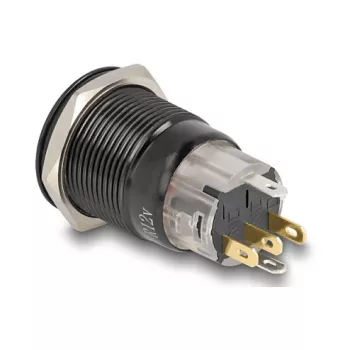 Jungiklis DELOCK 22023 19 mm 12 V su 5 litavimo kontaktais