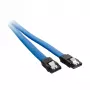 CableMod ModMesh SATA kabelis - Serial ATA 150/300/600 - SATA (mot.) į SATA (mot.) - 60 cm - Šviesiai mėlyna (CM-CAB-SATA-N60KLB-R)