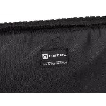 Portfelis NATEC Beira 39,6 cm (15,6 colio) – poliesteris, 1 pagrindinis skyrius, petnešėlė, juoda