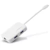 Edimax EU-4308 nešiojamojo kompiuterio dokas / prievadų replikatorius USB 3.2 Gen 1 (3.1 Gen 1) Type-C Baltas