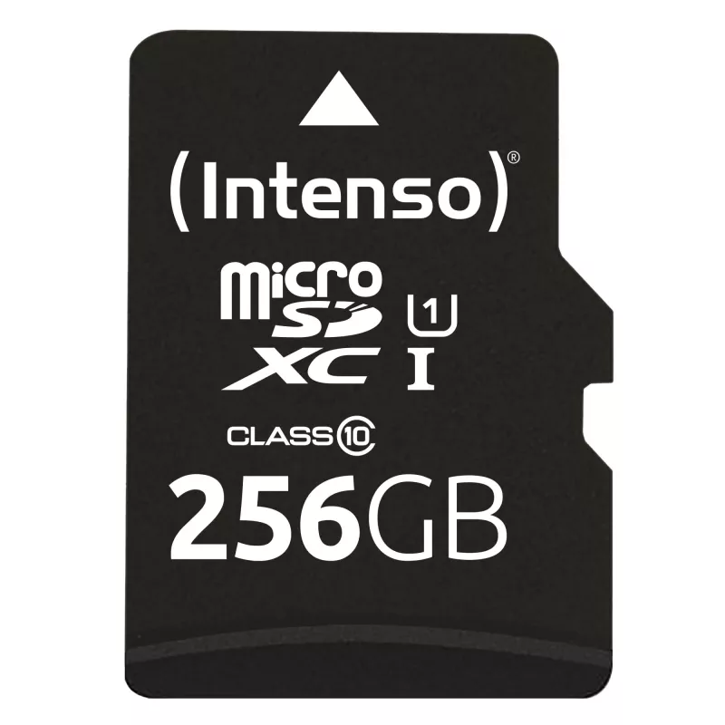 Intenso 256GB UHS-I microSDHC atminties kortelė