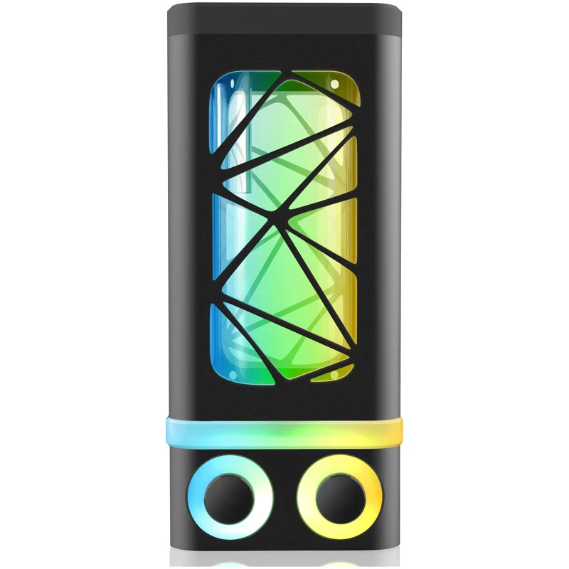RAIJINTEK ANTILA PURE R100B rezervuaras 172.5 mm ARGB juodas vandens aušinimui