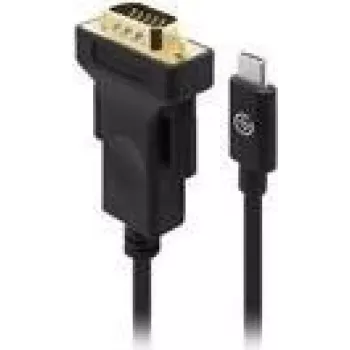 ALOGIC Elements Series išorinis vaizdo adapteris USB-C į VGA, juodas, mažmeninė pakuotė (ELUCVG-02RBLK)