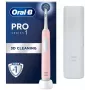 Elektrinis dantų šepetėlis Oral-B Pro Series 1 rožinis – įkraunamas, 3D valymo veiksmas