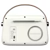Nešiojamas radijo imtuvas SAVIO RS-02 – analoginis FM imtuvas, Bluetooth 5.3, USB maitinimas, 3 W, baltas