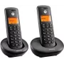 Motorola E202 Duo belaidis DECT telefonas juodas