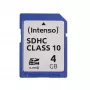 INTENSO atminties kortelė SDHC 4GB C10/3411450