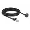 Tinklo laidas DeLOCK 81159 RJ-45 Cat6 5 m Juodas