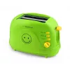 Skrudintuvas ESPERANZA EKT003 Smiley, 2 plytelėms, 750 W, 7 skrudinimo lygiai, atitirpinimas, išimamas trupinių padėklas, žalia spalva
