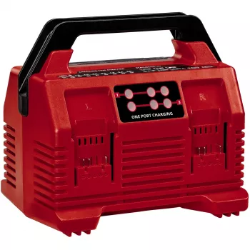 EINHELL Power X-Quattrocharger 4A – universalus Power X-Change įkroviklis 4 akumuliatoriams (LED būsenos indikacija, lygiagretus įkrovimas, greitas įkrovimas, įkrovimo valdymas)