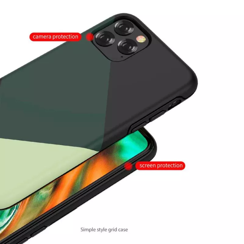 Apsauginis dėklas Devia iPhone 11 Pro Max – žalias paprastas stilius