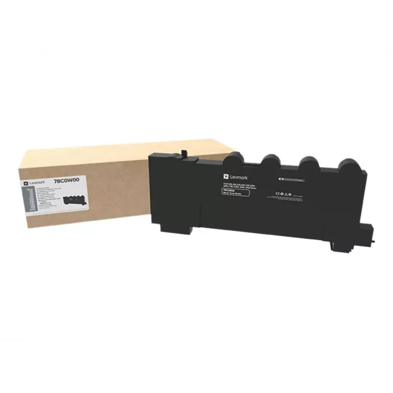 Lexmark 78C0W00 – Talerio surinkimo indas (Waste Toner Bottle), skirtas Lexmark C2325, C2425, C2535, CX421, CX522, CX622, CX625, MC2325, MC2425, MC2535, MC2640