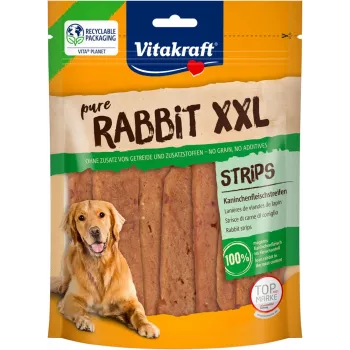VITAKRAFT Pure Rabbit Strips – šunų skanėstas – 250 g