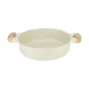 Negilus puodas D28cm 4,1L smėlio spalvos