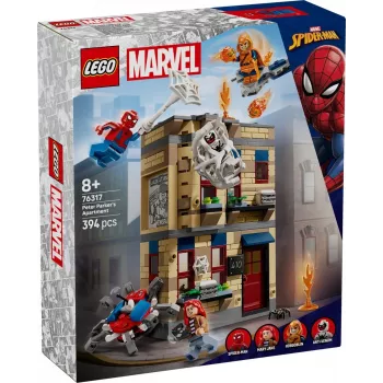 LEGO Marvel rinkinys 76317 Piterio Parkerio butas su Žmogumi Voru minifigūrėle