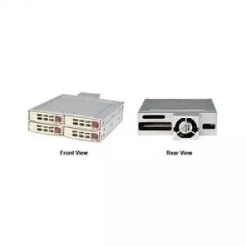 Priekinio skydelio modulis Supermicro CSE-M14TQC, juodas, 147×201×41 mm, su LED indikatoriais