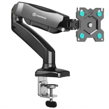 ONKRON G80-B Sukamas ir pasukamas stalinis laikiklis monitoriui 13‘-32’, max. 8 kg, su sukimu, juodas