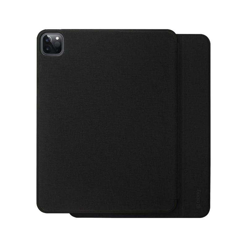 Dėklas Folio Crong FLEXFOLIO, Apple iPad 11 Pro / Air 10,9 colio, juodas