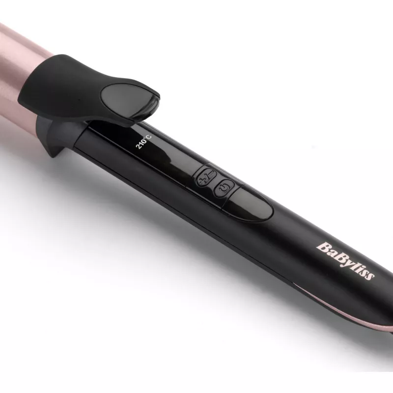 BaByliss C452E 32 mm garbanojimo žnyplės – šiltai juoda, rožinė, 98,4 cm (2,5 m) laidas
