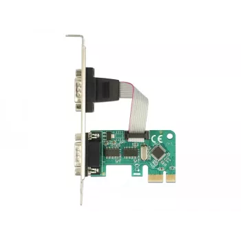 PCIe sąsajos kortelė DeLOCK 89918 – 2 RS-232 prievadai