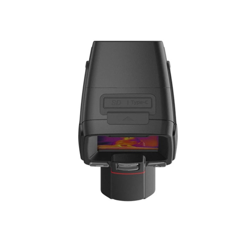 Termovizinis fotoaparatas Guide Sensmart E1+ — 120×90 px šiluminis jutiklis, 240×180 px maks., 2,4 colio LCD, Wi‑Fi, IP54, -20–550 °C