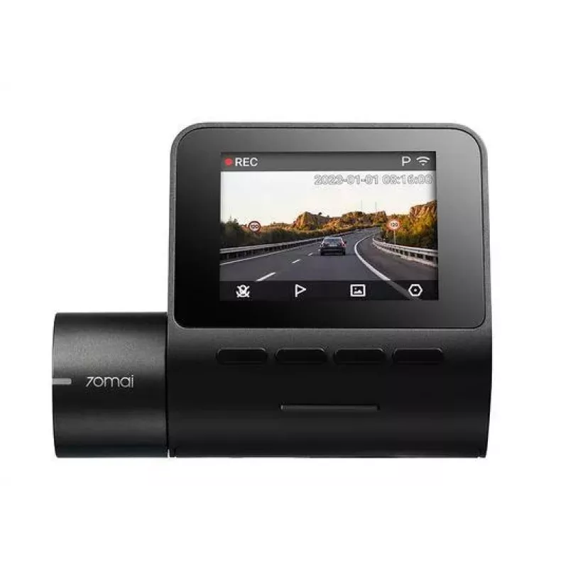 Automobilinis vaizdo registratorius 70mai A200 DVR – Full HD 1920x1080, 130° plačiakampis, 60 kadrų/s, naktinis matymas, 2 colių IPS ekranas, ciklinis įrašymas, G-sensorius, microSD iki 128 GB