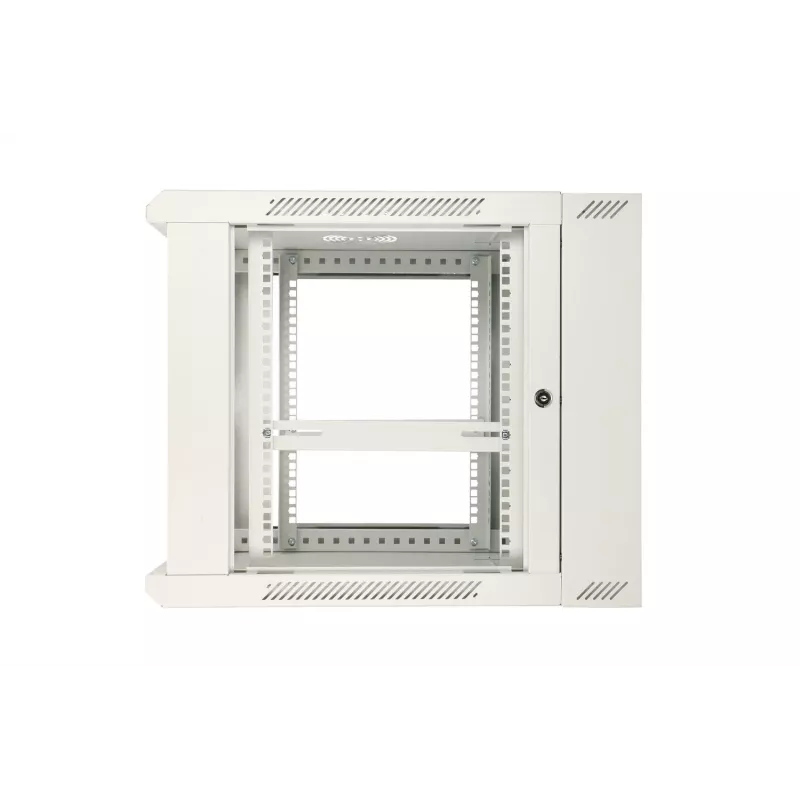 Extralink Rackmontavimo spinta 9U 600x600 AZH pilka, montuojama ant sienos, varstoma