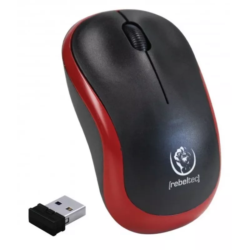 Belaidė optinė pelė Rebeltec METEOR raudona RBLMYS00049 USB