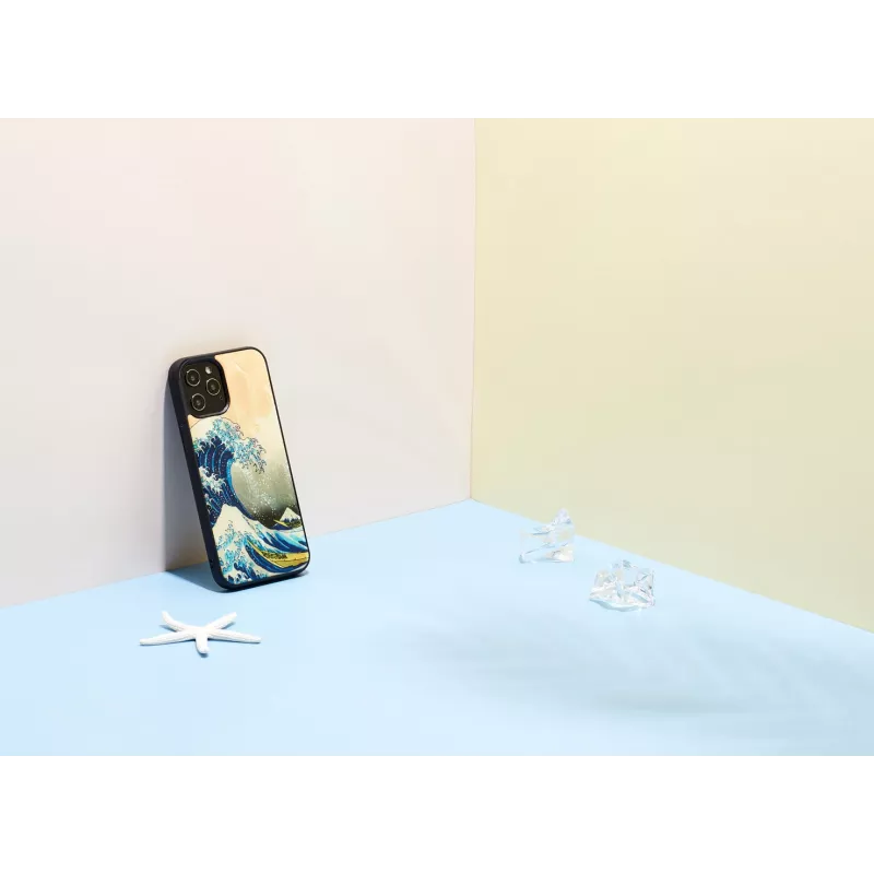 Apsauginis telefono dėklas iKins Apple iPhone 12 Pro Max su „Didžiosios bangos“ dizainu