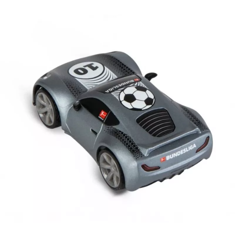 Radijo bangomis valdomas automobilis Bundesliga Mini RC 1:43 Pilka