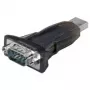 Wentronic Goobay USB Serial RS232 Converter mini, juoda - USB 2.0 kištukas (A tipas) > D-SUB/RS-232 kištukas (9 kontaktų) (69822)