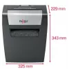 Rexel Momentum X406 kryžminio pjovimo popieriaus smulkintuvas P4, 4 x 28 mm, 15 l, 125 lapų, 70 dB, mygtukai