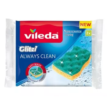 Vileda Glitzi Always Clean viskozės kempinėlė, 2 vnt.