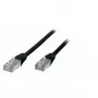 S/CONN Cat5e F/UTP (FTP) RJ45–RJ45 2 m juodas tinklo kabelis