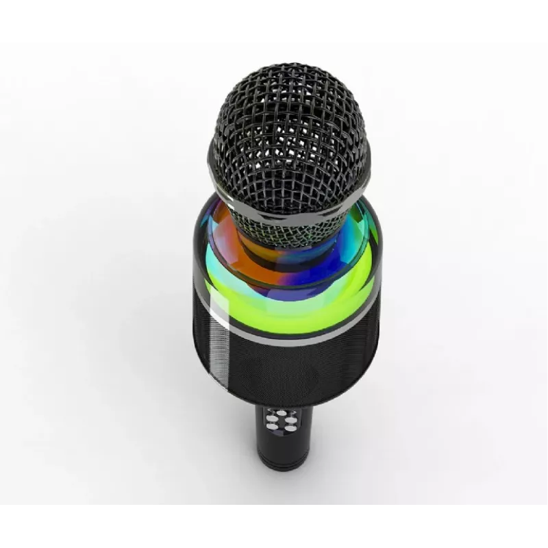 Belaidis karaoke mikrofonas su garsiakalbiu Gembird GMB Audio MICBT-01-BK
